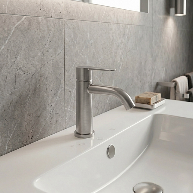 대림 니켈1홀 세면수전 2110SN 이미지